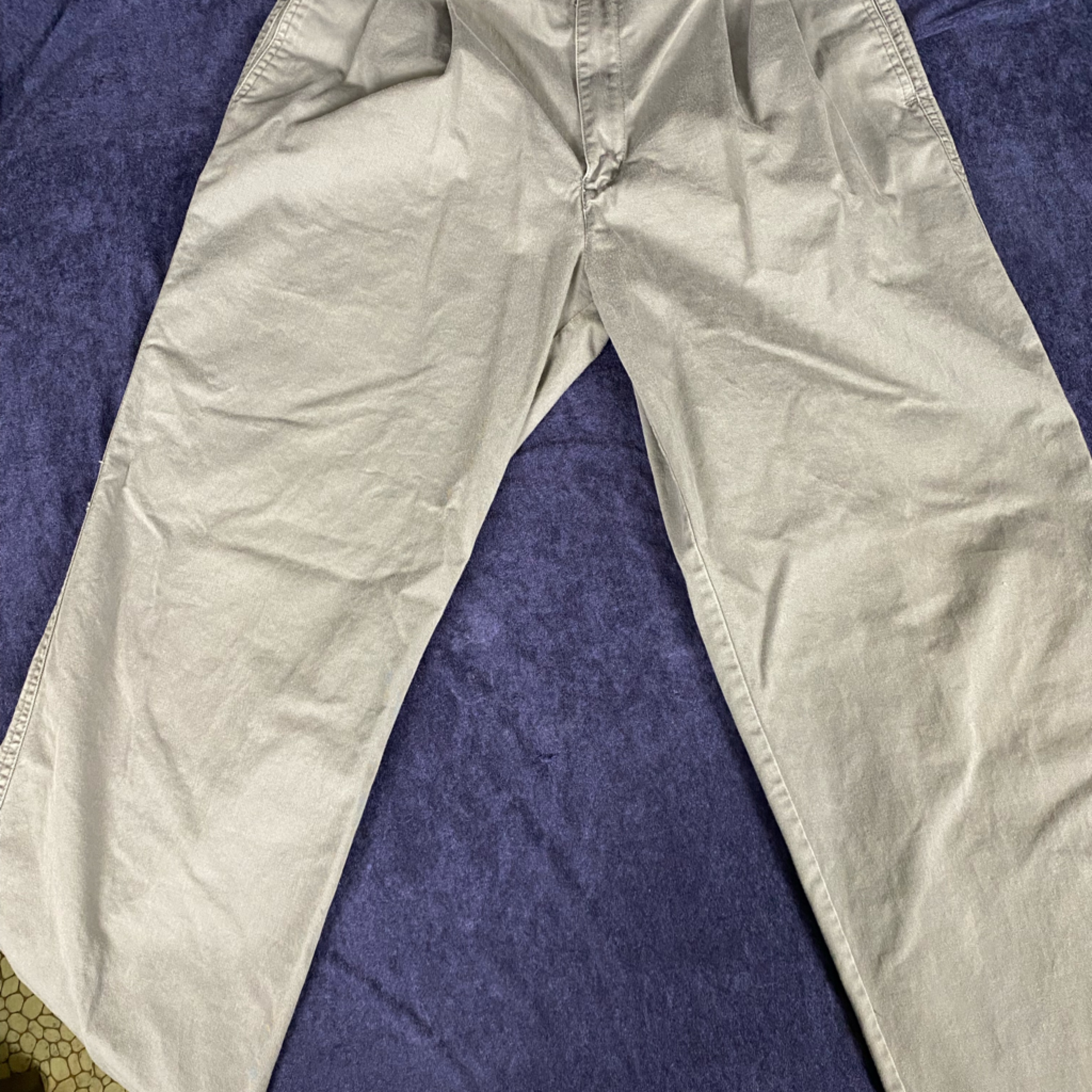 Mens Classic Gray Dockers Pants 693